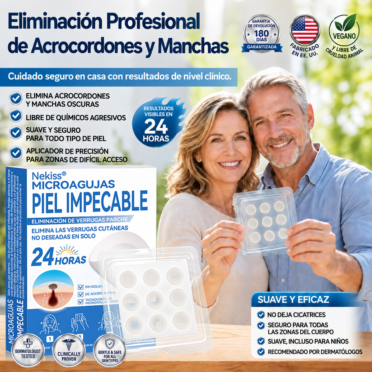 👩‍⚕️🥇𝑻𝒊𝒆𝒏𝒅𝒂 𝑶𝒇𝒊𝒄𝒊𝒂𝒍 | 𝑵𝐞𝒌𝐢𝐬𝐬® 🌿 𝑀𝑖𝑐𝑟𝑜𝑎𝑔𝑢𝑗𝑎𝑠 𝑃𝑖𝑒𝑙 𝐼𝑚𝑝𝑒𝑐𝑎𝑏𝑙𝑒 𝐸𝑙𝑖𝑚𝑖𝑛𝑎𝑐𝑖ó𝑛 𝐷𝑒 𝑉𝑒𝑟𝑟𝑢𝑔𝑎𝑠 𝑃𝑎𝑟𝑐ℎ𝑒 (𝑃𝑎𝑟𝑎 𝑎𝑐𝑟𝑜𝑐𝑜𝑟𝑑𝑜𝑛𝑒𝑠, 𝑝𝑒𝑞𝑢𝑒ñ𝑎𝑠 𝑖𝑚𝑝𝑒𝑟𝑓𝑒𝑐𝑐𝑖𝑜𝑛𝑒𝑠 𝑐𝑢𝑡á𝑛𝑒𝑎𝑠, 𝑣𝑒𝑟𝑟𝑢𝑔𝑎𝑠, 𝑙𝑢𝑛𝑎𝑟𝑒𝑠, 𝑚𝑎𝑛𝑐ℎ𝑎𝑠 𝑑𝑒 𝑙𝑎 𝑒𝑑𝑎𝑑 𝑦 𝑝𝑟𝑜𝑏𝑙𝑒𝑚𝑎𝑠 𝑑𝑒 𝑝𝑖𝑔𝑚𝑒𝑛𝑡𝑎𝑐𝑖ó𝑛.)